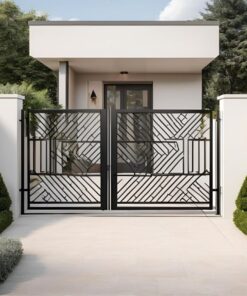 Cửa sắt 2 cánh QSC61