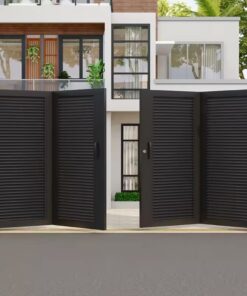 Cửa sắt 4 cánh QSC32