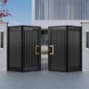 Cửa sắt 4 cánh QSC36
