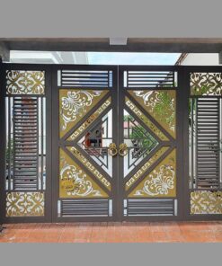 Cửa sắt 4 cánh QSC04