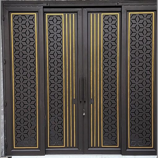 Cửa sắt 4 cánh QSC09